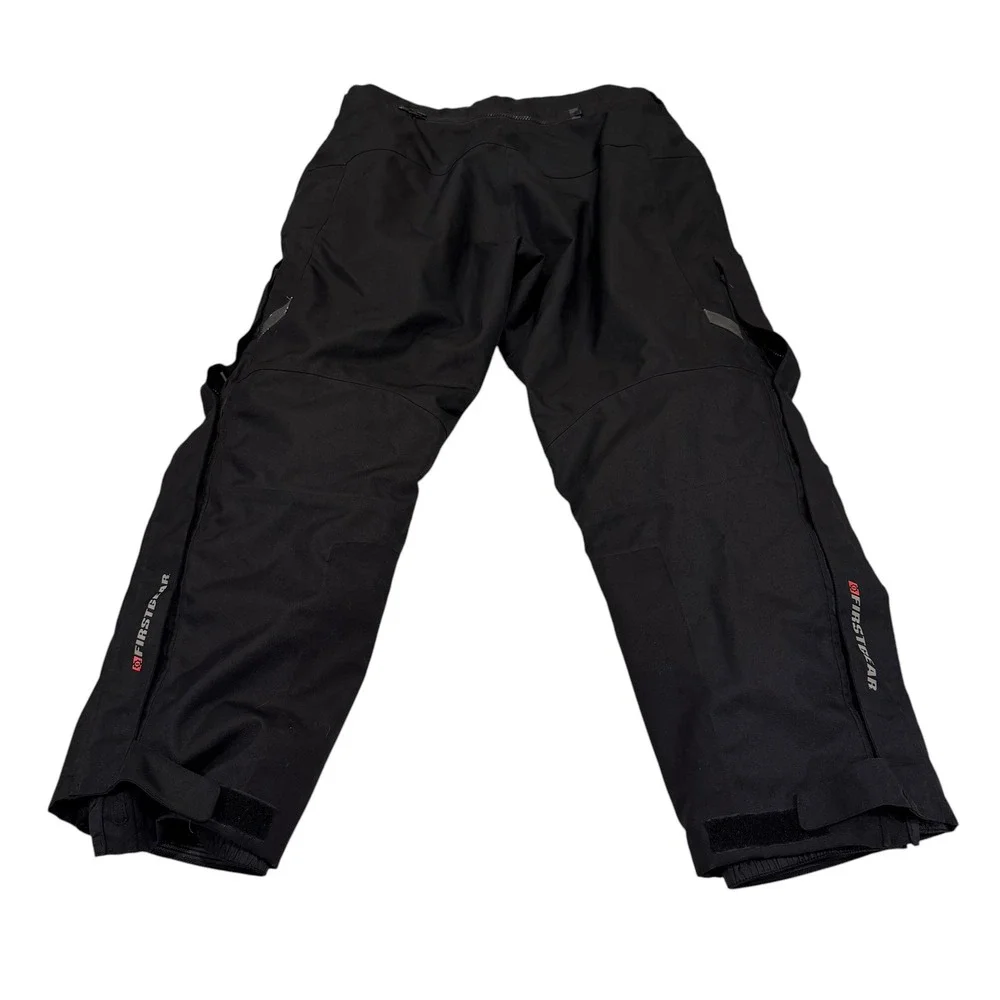 Firstgear Overpants Mens 40 Black Motorcycle Riding Pants Removable Liner